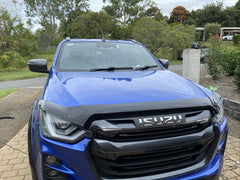 Bonnet Protector For Isuzu D-MAX 08/2020-04/2024 Guard Dmax Black Durable