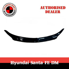 Bonnet Protector for Hyundai Santa FE DM 2012-18 Black Guard Against Stone Chips