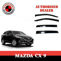 Premium Weathershields for Mazda CX9 16-24 Weather Shields Window Visors