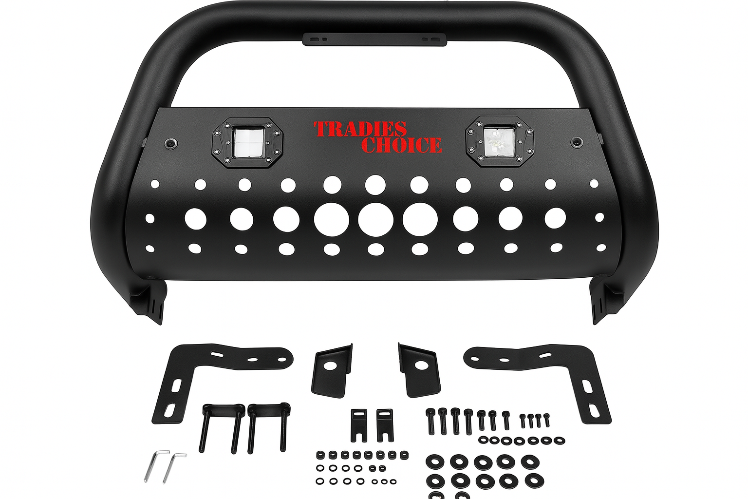 NOVABar Nudge Bar to Suit GWM Great Wall Cannon | Matte Finish | Steel Construction