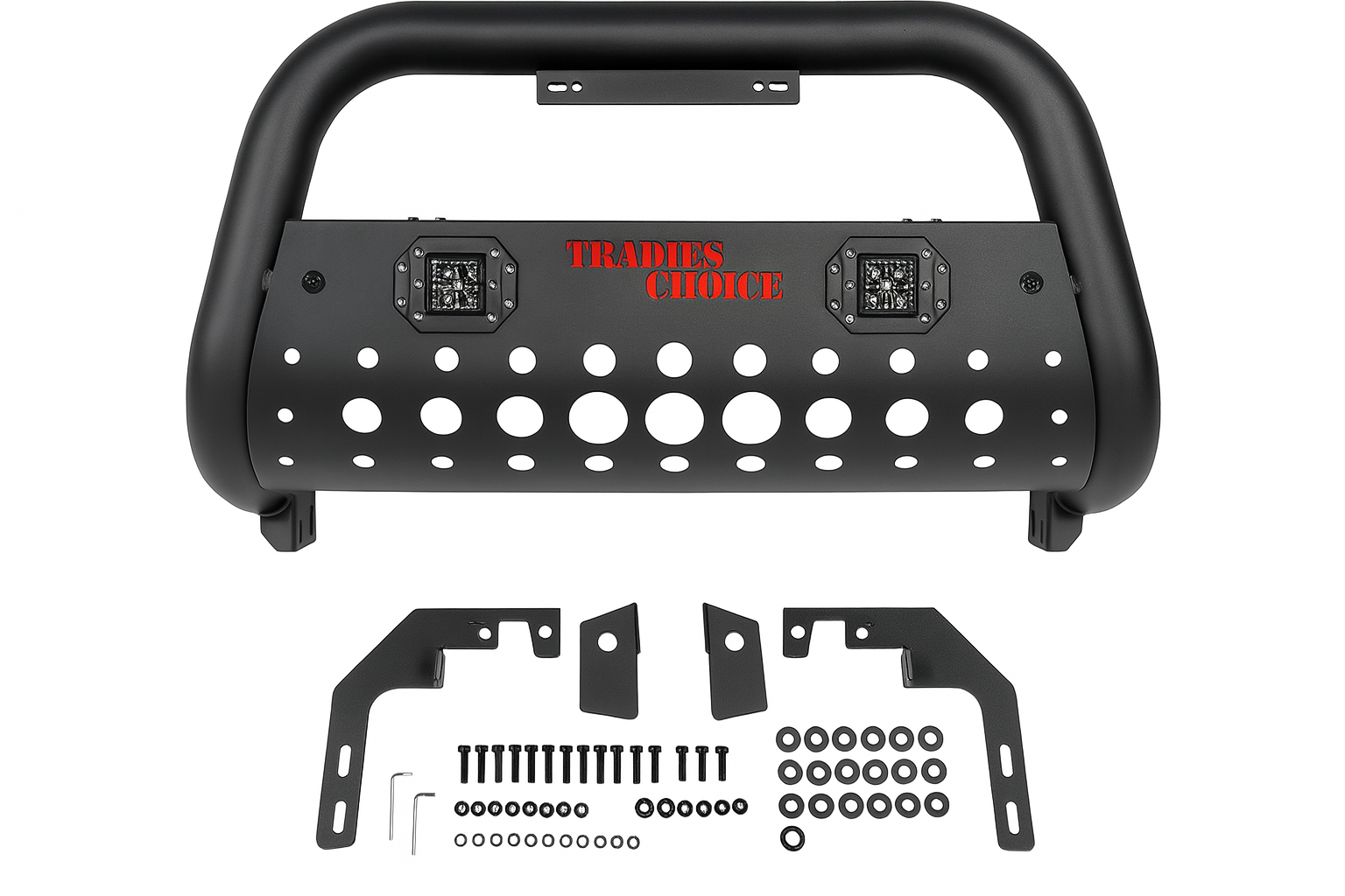 NOVABar Nudge Bar to Suit Mazda BT50 2021+ | Matte Finish | Steel Construction