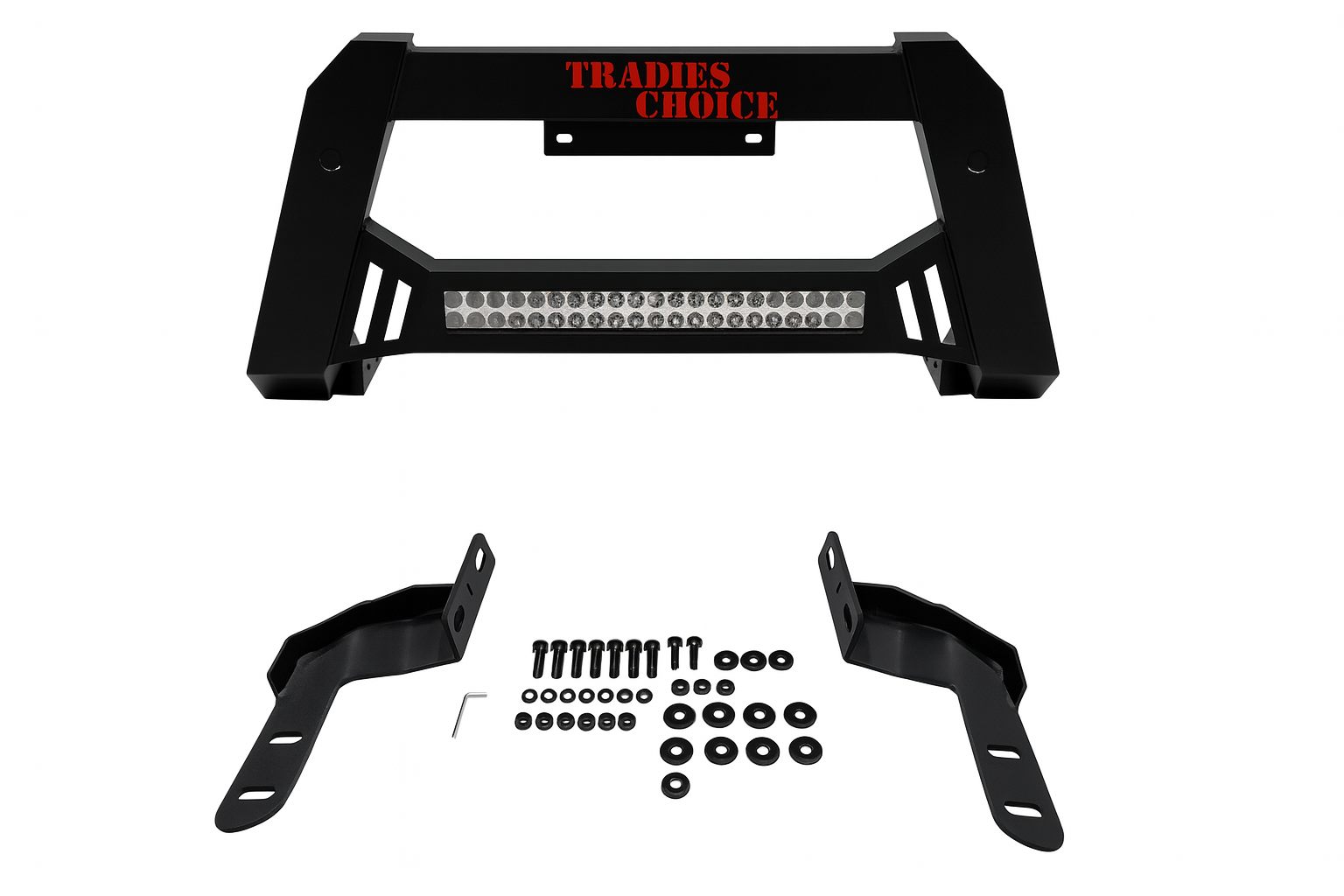 COMMANDBar Nudge Bar to Suit Nissan Navara D23 2015+ | Matte Finish | Steel Construction