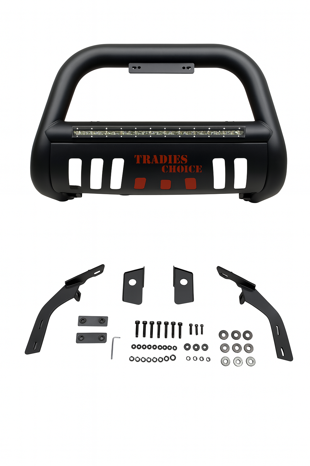 STEALTHBar Nudge Bar to Suit Mazda BT50 21+ | Matte Finish | Steel Construction