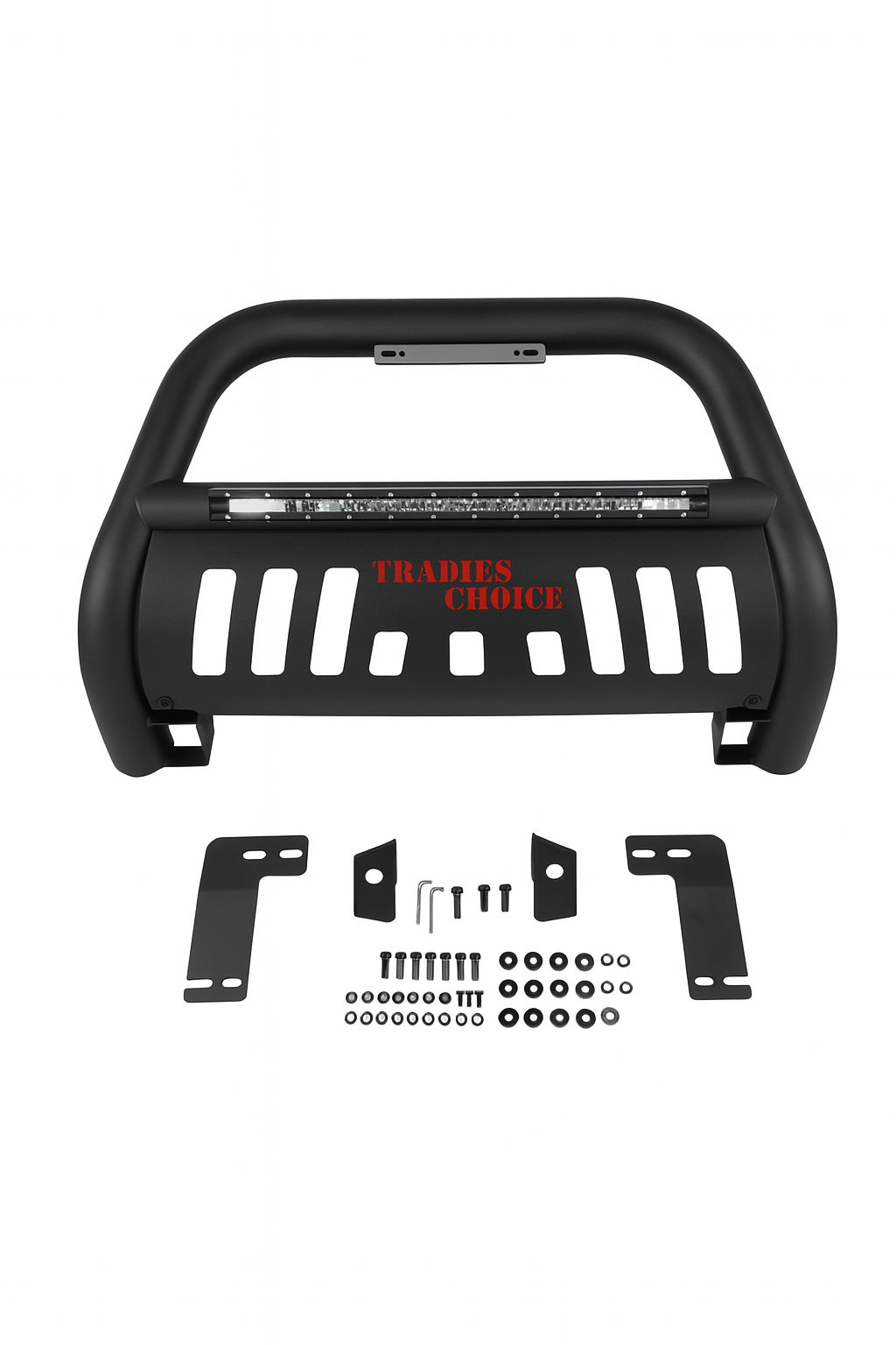 LUMABar Nudge Bar to Suit Mitsubishi Triton MQ 2015+ | Matte Finish | Steel Construction