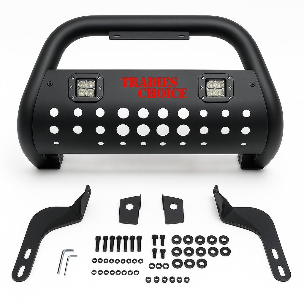 NOVABar Nudge Bar to Suit Nissan Navara D23 2014+ | Matte Finish | Steel Construction