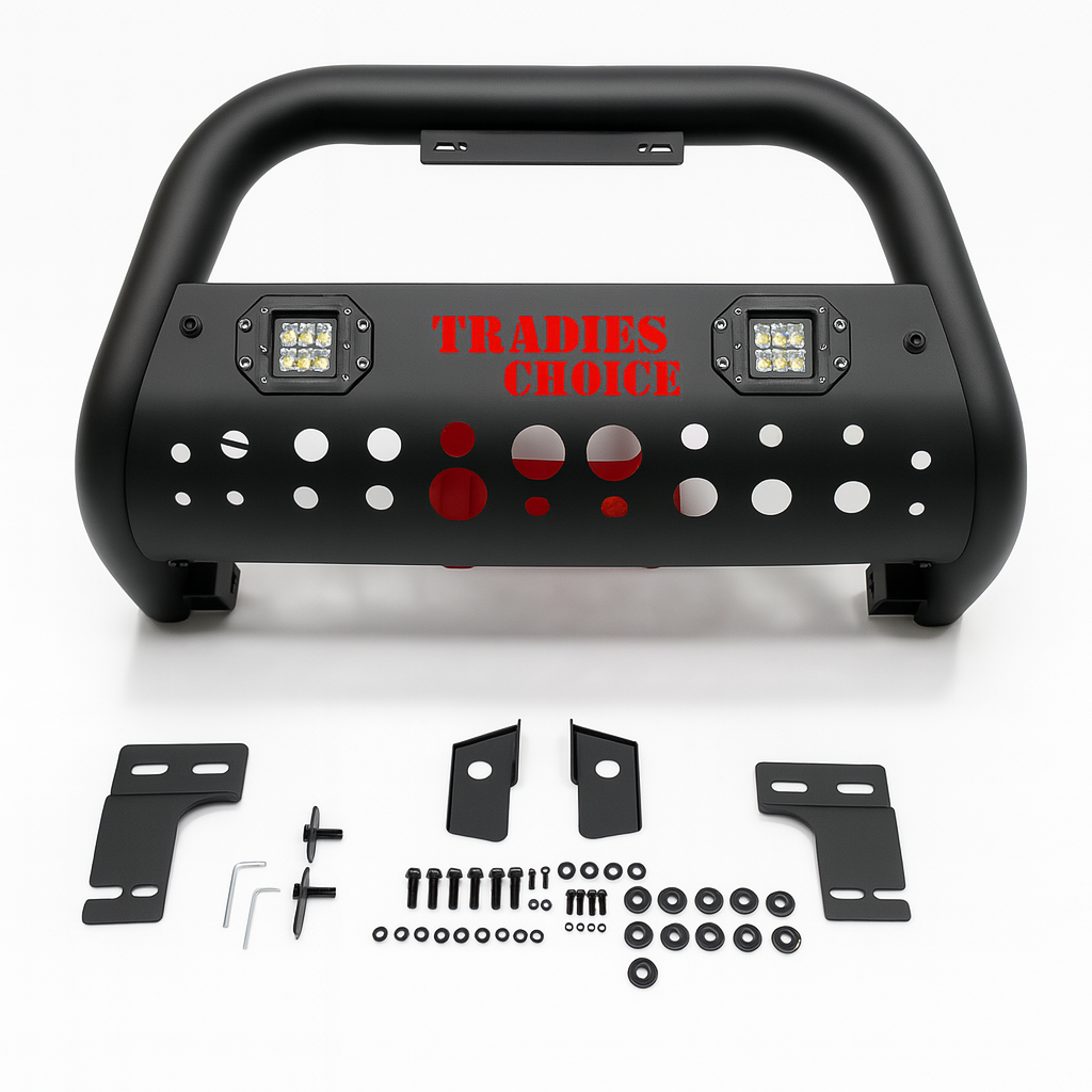 NOVABar Nudge Bar to Suit Mitsubishi Triton MQ 2015+ | Matte Finish | Steel Construction