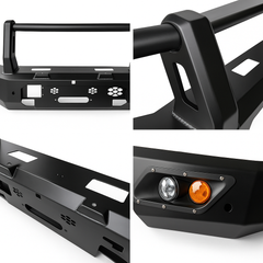 Kia Tasman Bull Bar with Loop | Heavy Duty 4x4 Front Protection (X-Line & X-Pro Only)