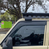 Weather Shields Weathershields Window Visors for Landcruiser 70 76 78 79 Single Cab Luxury