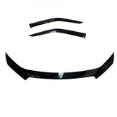 Bonnet Protector, Weathershields For Extra cab Isuzu Dmax MY21/22/23/24 Window Visors Tinted