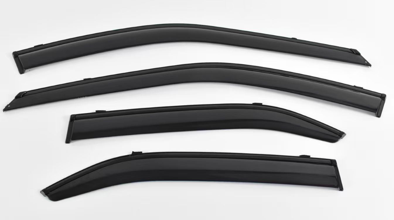 Weathershields Window Visors for Suzuki Swift FZ 2005-2010 | 4-Piece Slimline Smoke Tint Set