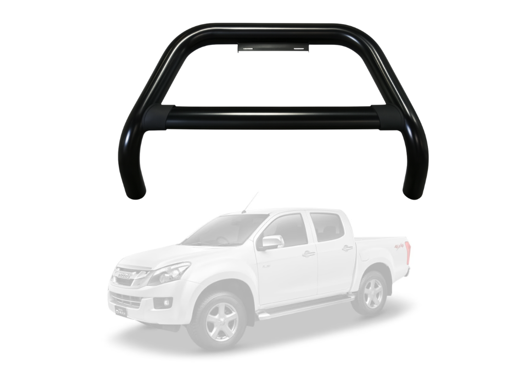 Black Nudge Bar to Suit Isuzu Dmax 2016–2020 | Matte Finish | Steel Construction
