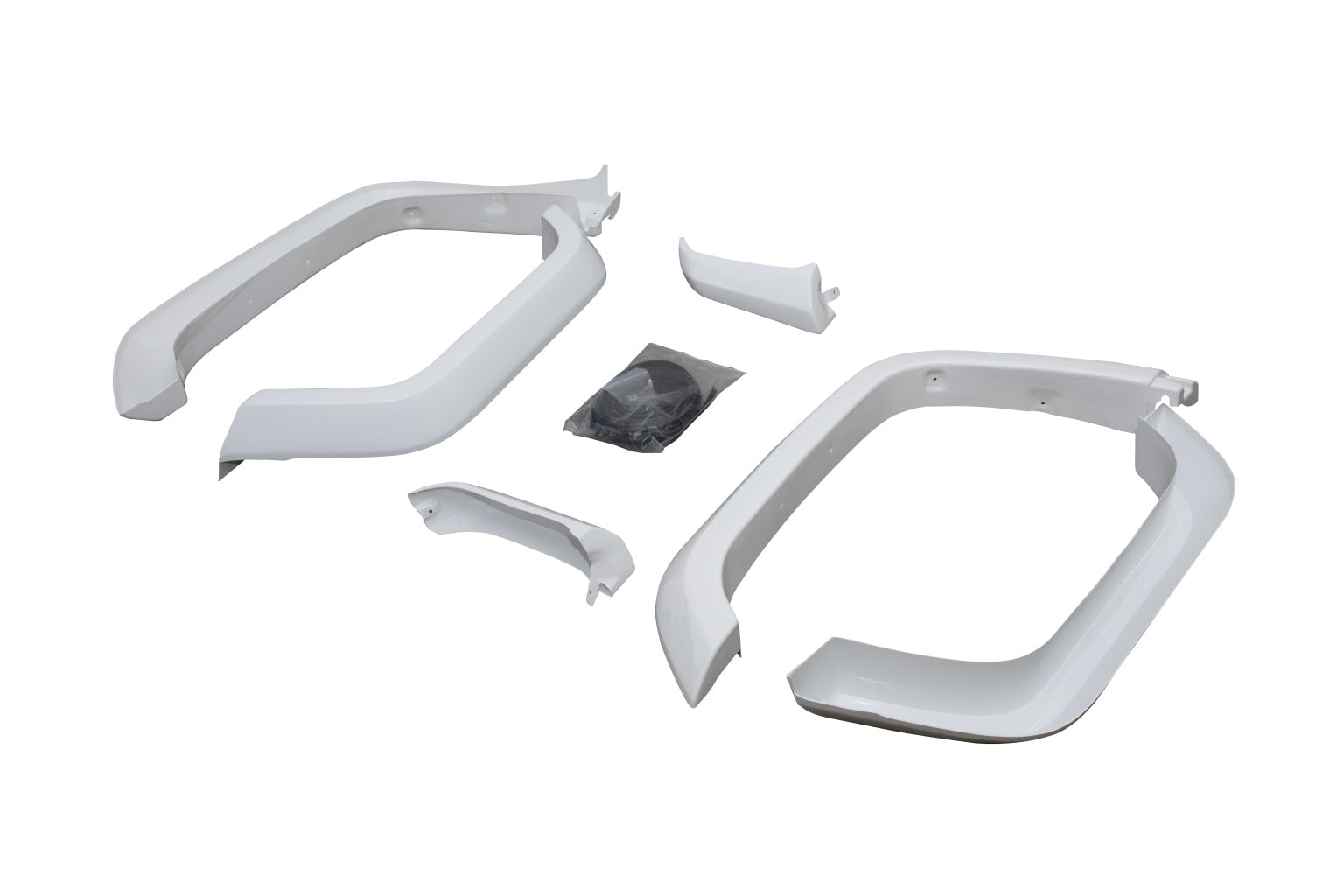 6pcs Fender Flares to suit Toyota Landcruiser 79 series 2007-2022 Workmate GXL DUAL CAB Kit