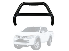 Black Nudge Bar to Suit Mitsubishi Triton 2015–2018 | Matte Finish | Steel Construction