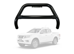 Black Nudge Bar to Suit Nissan Navara 2015–2020 | Matte Finish | Steel Construction