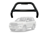 Black Nudge Bar to Suit Toyota LC200 2007–2016 | Matte Finish | Steel Construction