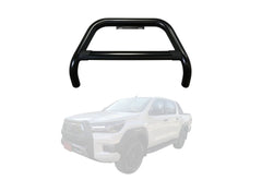 Black Nudge Bar to Suit Hilux 2015-2024 | Matte Finish | Steel Build