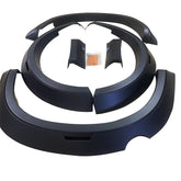 Matte Black Fender Flares Guard Trim for Holden Colorado 2017 with Reflector