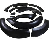 Pocket Fender Flares Guard Arch Cover to suit Ford Everest 2015 2016 2017 2018 Texture Black