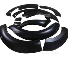 Pocket Fender Flares Guard Arch Cover to suit Ford Everest 2015 2016 2017 2018 Texture Black