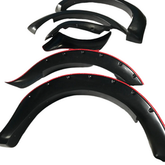 Jungle Fender Flares Matte Black Guard Trim | Fits Ford Ranger PX 1 2 3 (2012-2021)