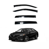 For Toyota Camry 2018 2019 2020 2021+ Sedan Window Visor Rain Guard Weather Shield Wind Deflector