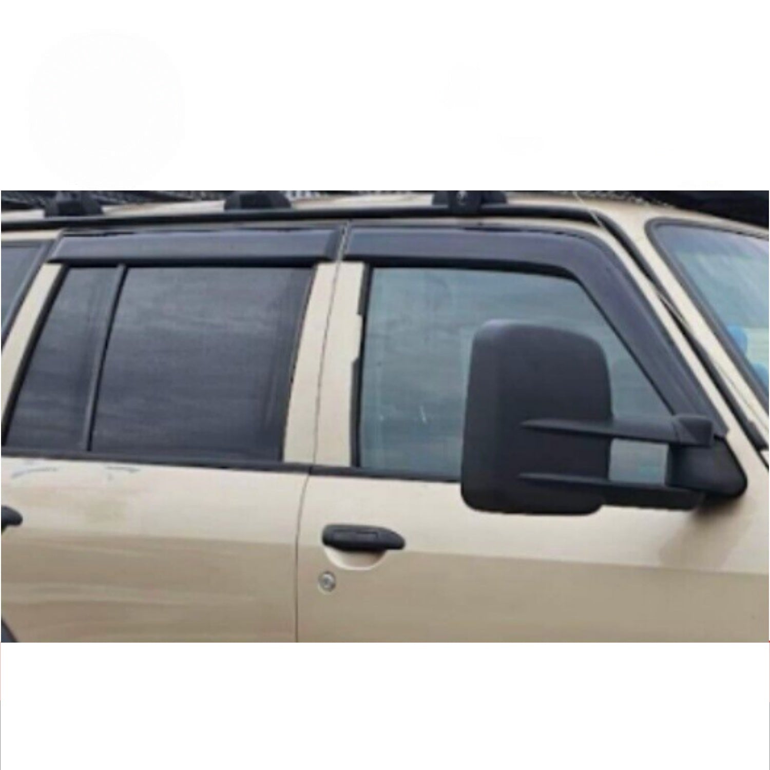 Premium Weather Shields Weathershields for Nissan Patrol GU Y61 1998-2016