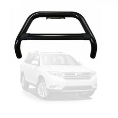 Black Nudge Bar to Suit Toyota Kluger 2007-2011 | Matte Finish | Steel Construction