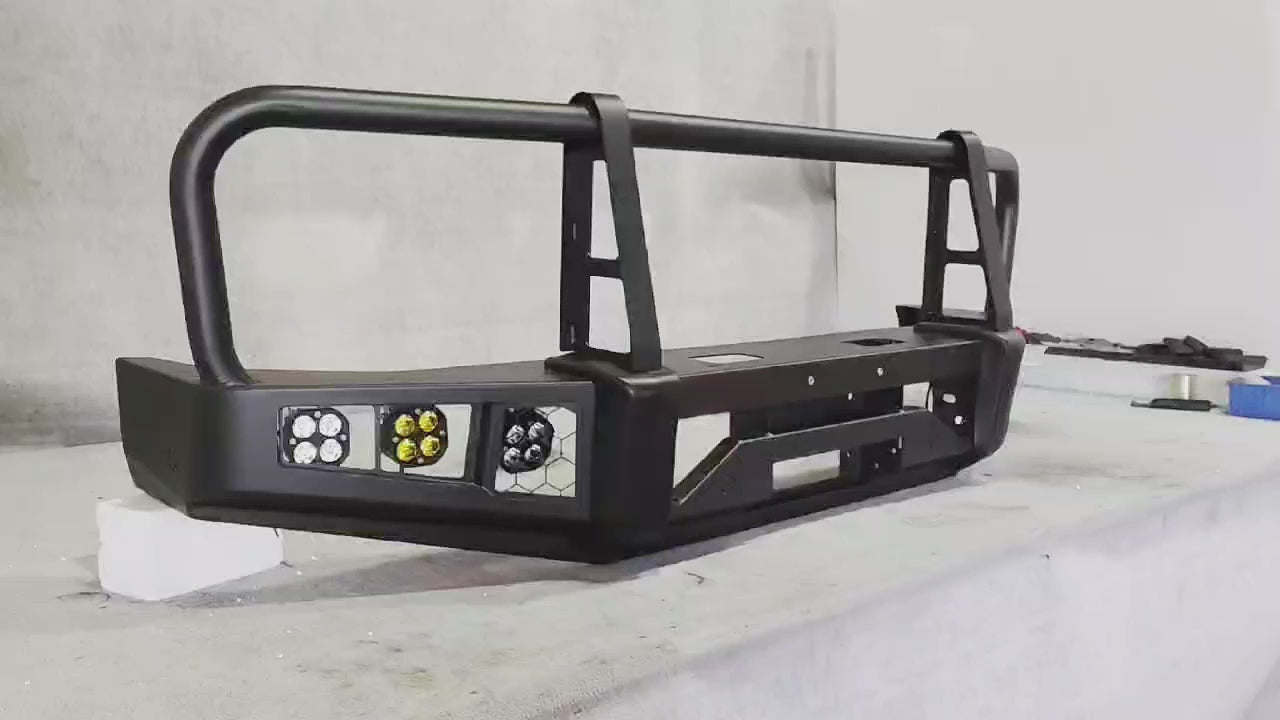 TRACHO Bull Bar for Toyota LandCruiser 79 Series | Heavy Duty 4x4 Front Protection