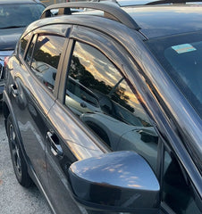 Luxury Weather Shields Weathershields for Subaru XV 2017+ Window Visors Tinted