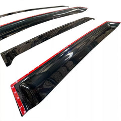 Luxury Weather Shields Weathershields for Subaru XV 2017+ Window Visors Tinted