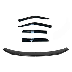 TRACHO Bonnet Protector & Weathershields Combo for Mitsubishi ASX 2020–Onwards | Full Weather & Front Protection Set