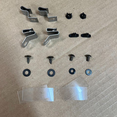 Bonnet Protector and Weathershields for Honda Accord 2013-2017 Black Guard Against Stone Chips