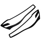 HEADLIGHT HEAD LIGHT COVER FOR LDV T60 2020-2024 MATTE BLACK TRIM