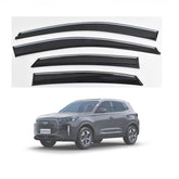 Weathershields Window Visors for Chery Tiggo 4 Pro 2024 Onwards | 4-Piece Slimline Smoke Tint Set