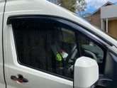 TRADIESCHOICE Weather Shield Window Visors (Weathershields) for Toyota Hiace 2019+ | Enhance Protection and Comfort
