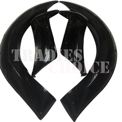 JUNGLE FENDER FLARES SUITS RANGER PX2 2015 - 2018 SMOOTH BLACK
