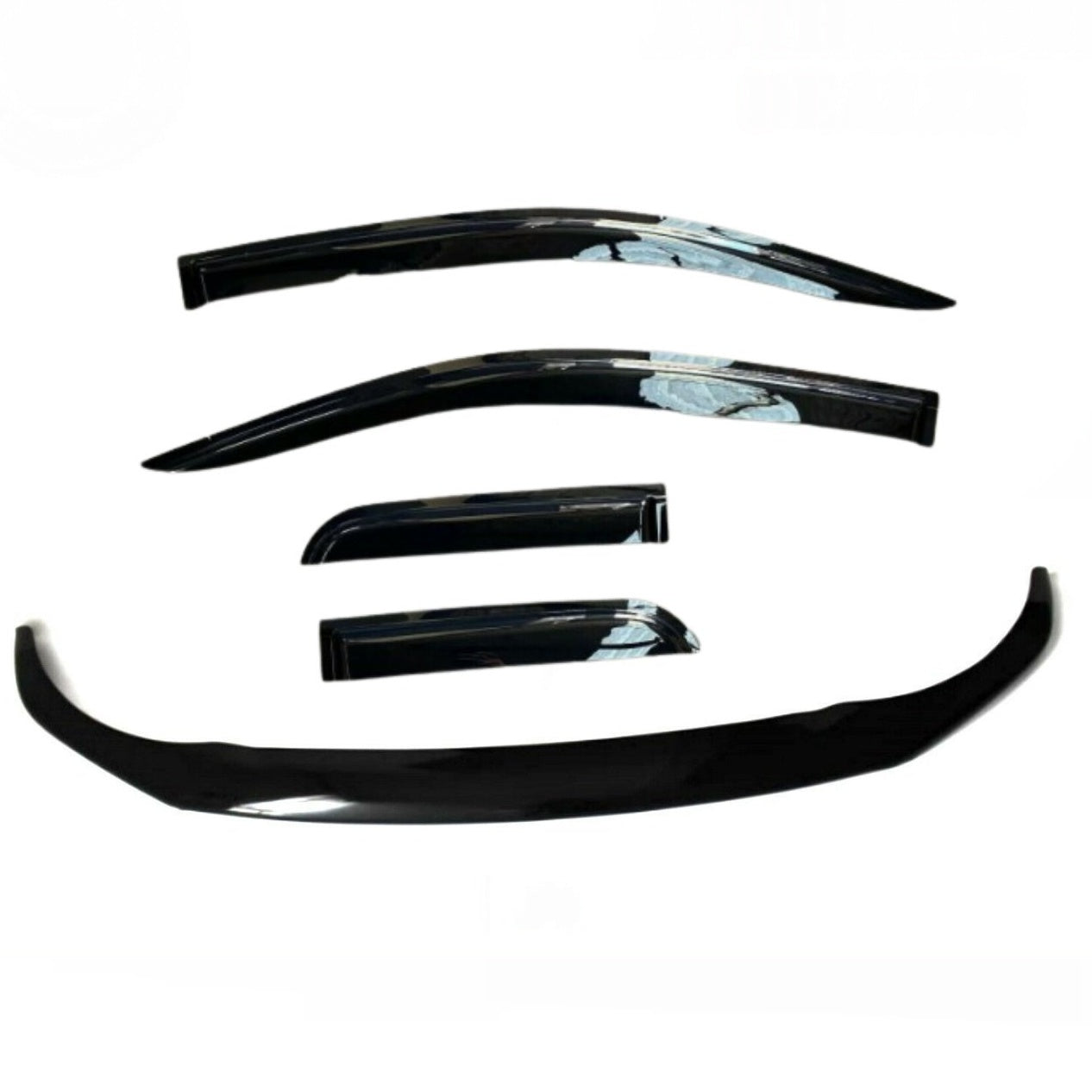 For Navara NP300 D23 EXTRA CAB Bonnet Protector Guard and Weather Shields 14-20