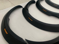 MATTE BLACK OEM FENDER FLARES WITH INDICATOR REFLECTOR FITS RANGER PXII 2015-2018