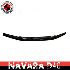 Bonnet Protector Black Tinted Guard For Nissan Navara D40 2011-15 Spanish Built