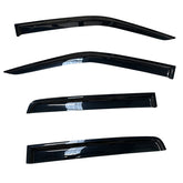 Weathershields, Weather Shields for ISUZU MU-X 2013+ Luxury Window Visors MUX