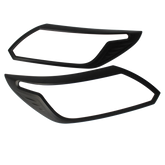 Matte Black Head Light Trim Cover to suit Holden Colorado Trailblazer 2016-2020