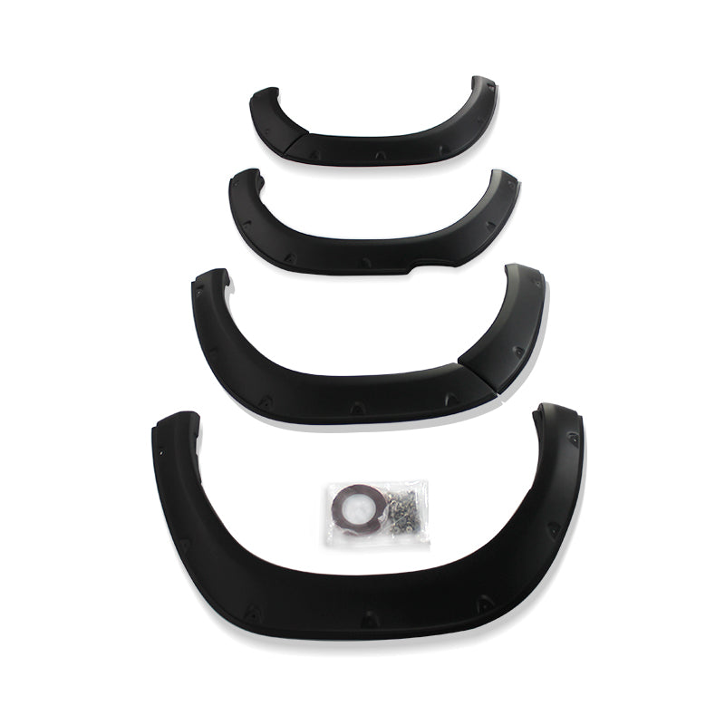 Fender Flares Wheel Arch Matte Black For Toyota Hilux 2021-2024 SR SR5