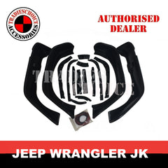 POCKET STYLE FENDER FLARES SUIT JEEP WRANGLER JK 2007 2008 2009 2010 2011 2012 2013 - 2018