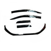 Bonnet Protector + Weathershields For Ford Ranger PX 2 3 SPACE / EXTRA CAB 15-21