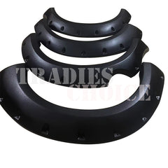 Heavy Duty Fender Flares Guard Arch Cover to suit Nissan Navara D40 Thai Build 2005 - 2015