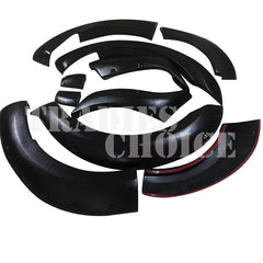 Pocket Fender Flares Guard Arch Cover to suit Ford Everest 2015 2016 2017 2018 Texture Black