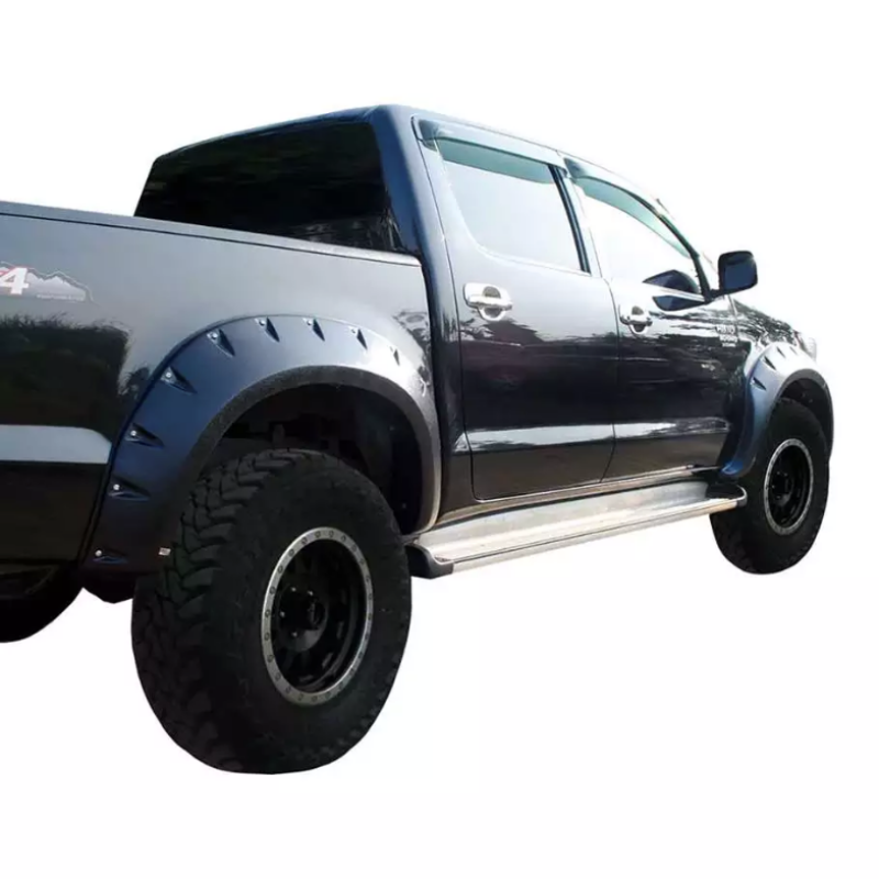 Jungle Fender Flares for Toyota Hilux N70 2005-11 SR SR5 Monster Texture Black