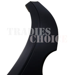 Matte Black Fender Flares Guard Trim for Holden Colorado 2017 with Reflector