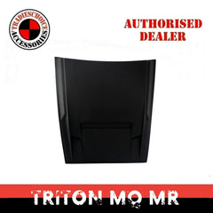 Bonnet Scoop Hood Scoop Matte Black suits Mitsubishi Triton MQ MR 2015-2020