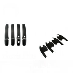 Door Handle Cover + Guards Trim Combo to suit Nissan Navara NP300 15-20 Keyless